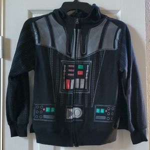 Boys Darth Vader jacket with hood